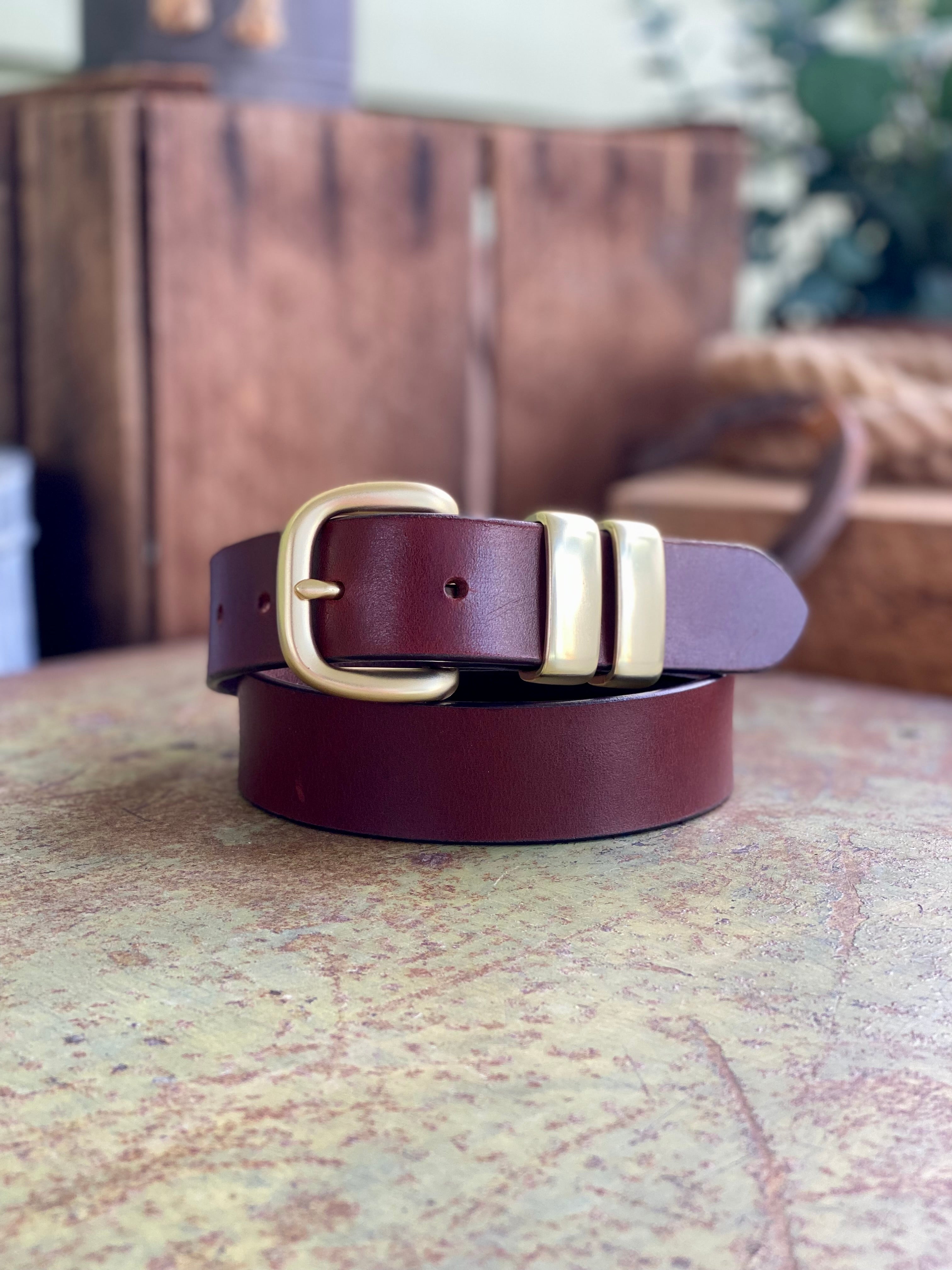 Slim Stockman Belt