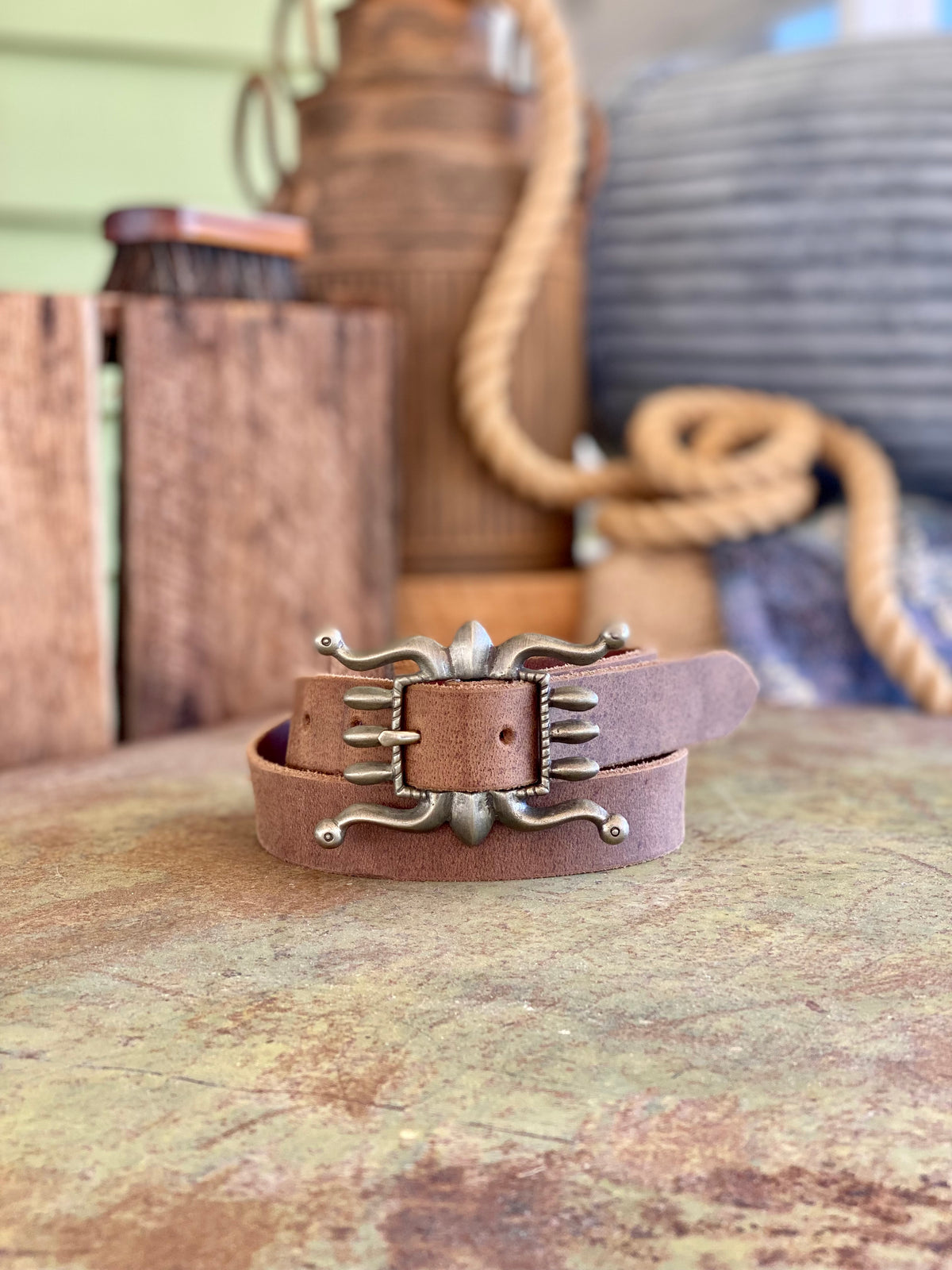 Navajo Octopus Belt