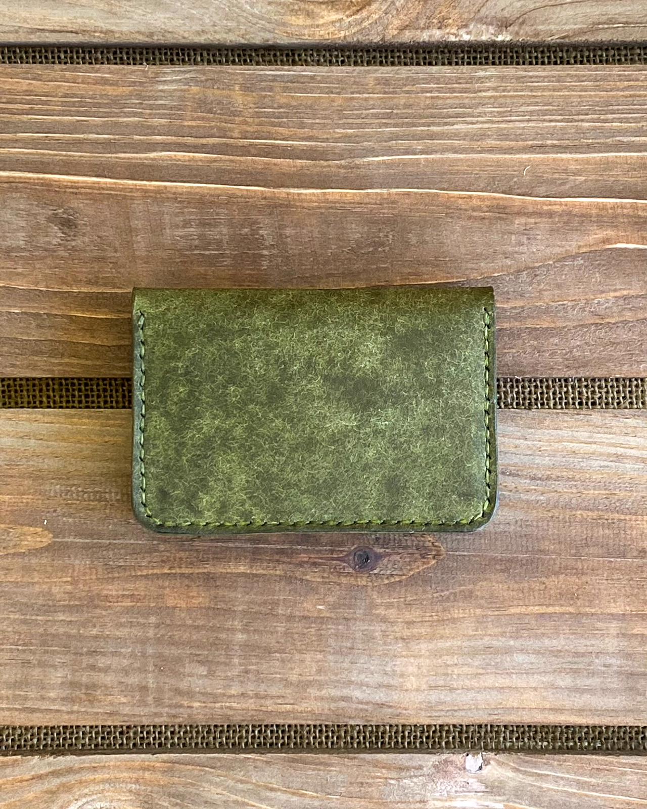 Olive Fold Cardholder