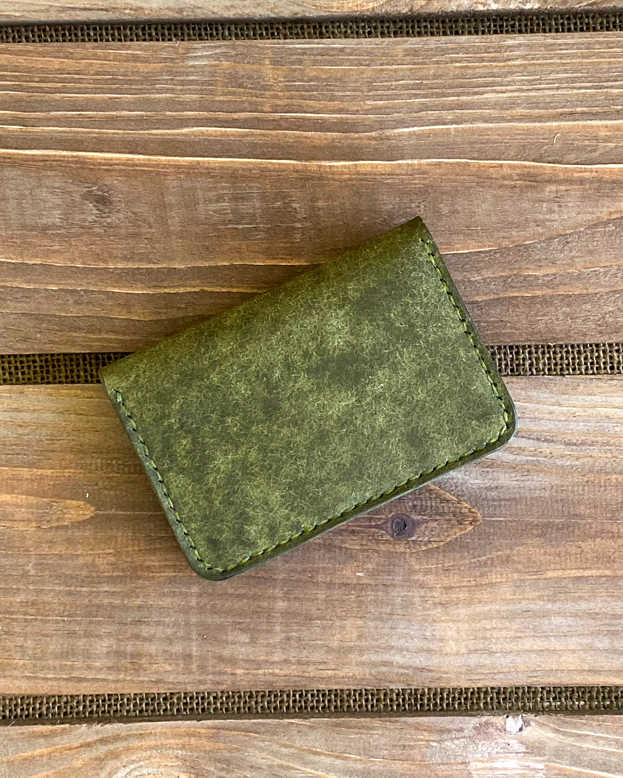 Olive Fold Cardholder
