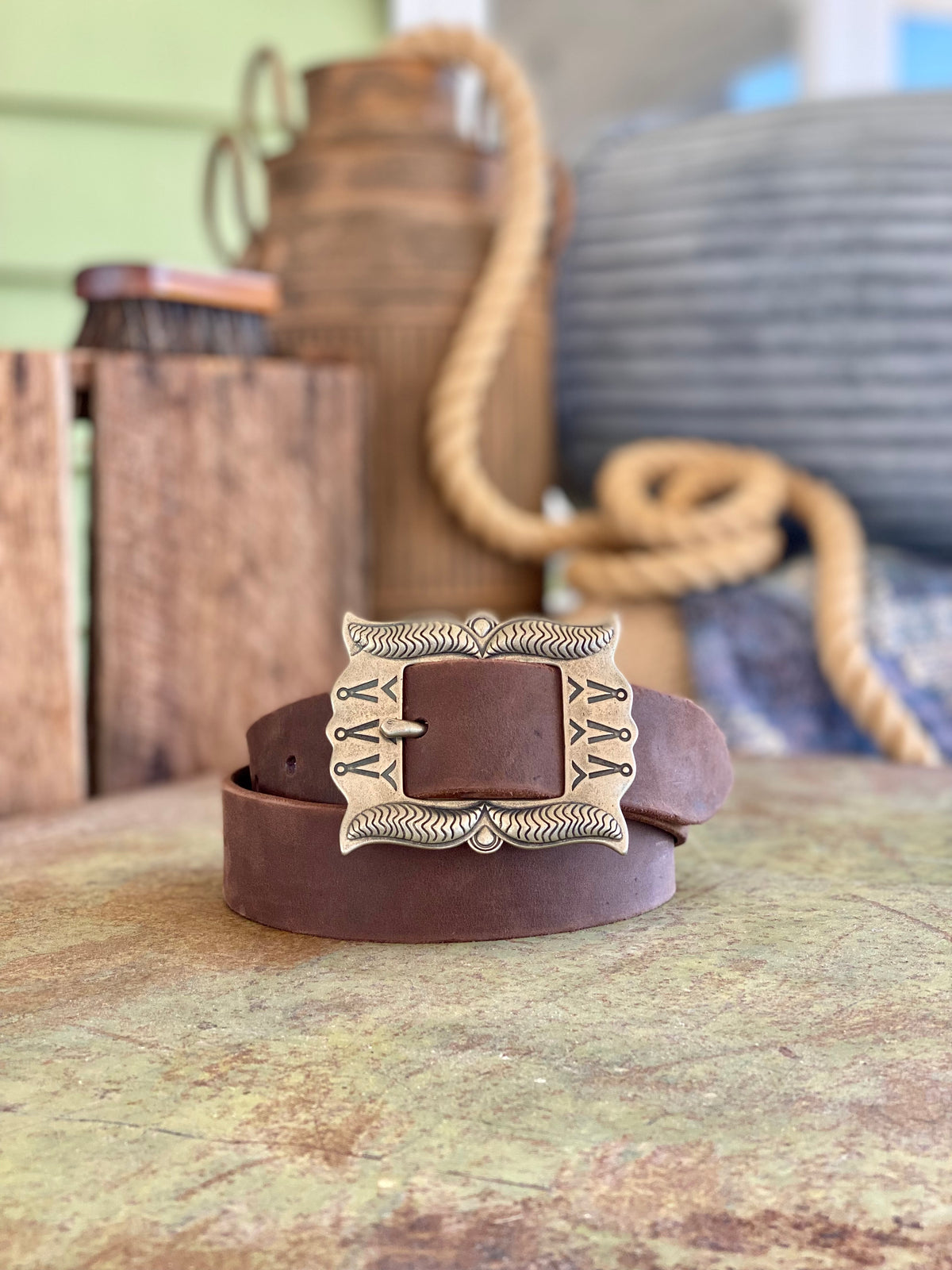 Navajo Butterfly Belt