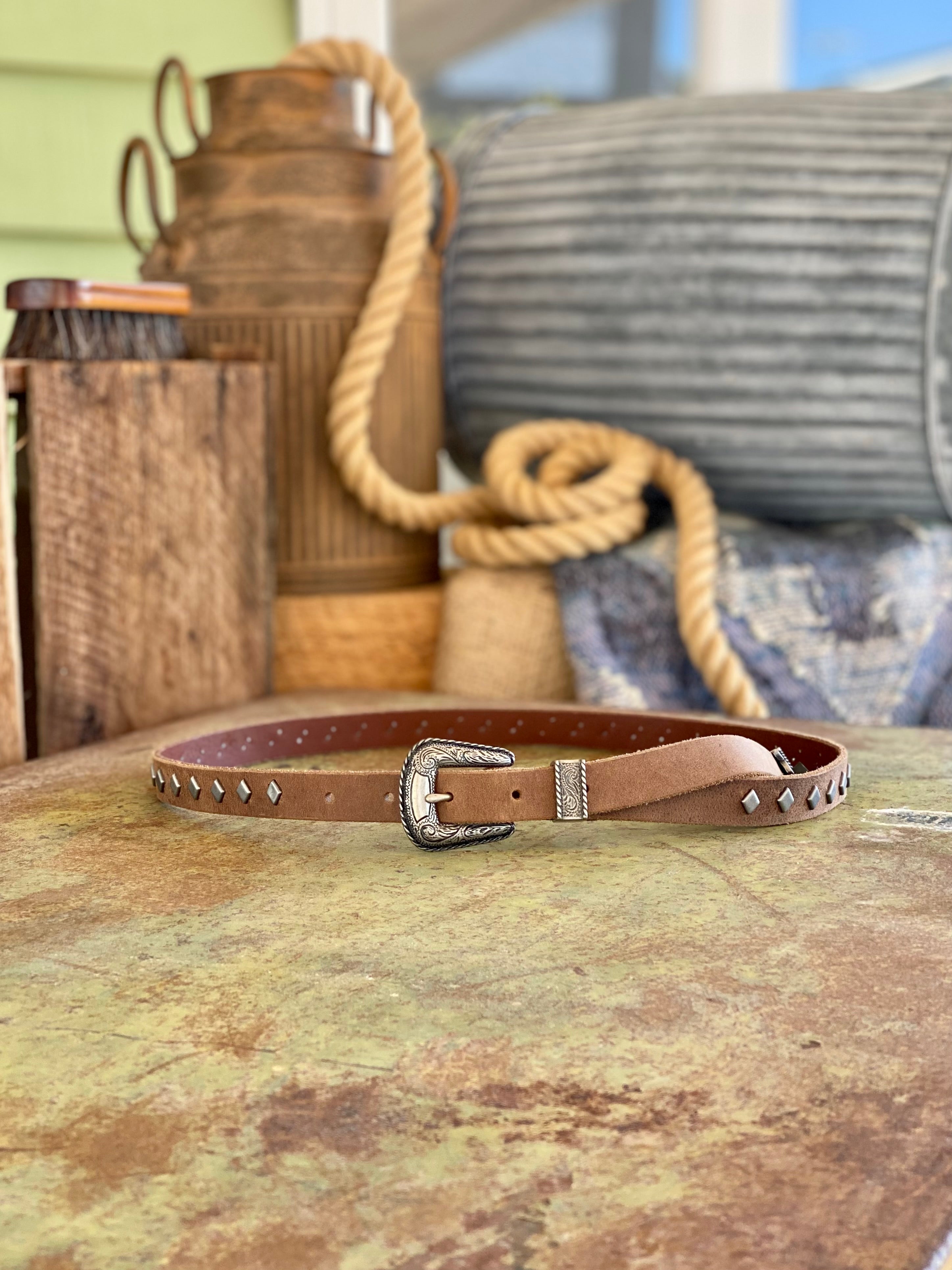 Western Studded Belt