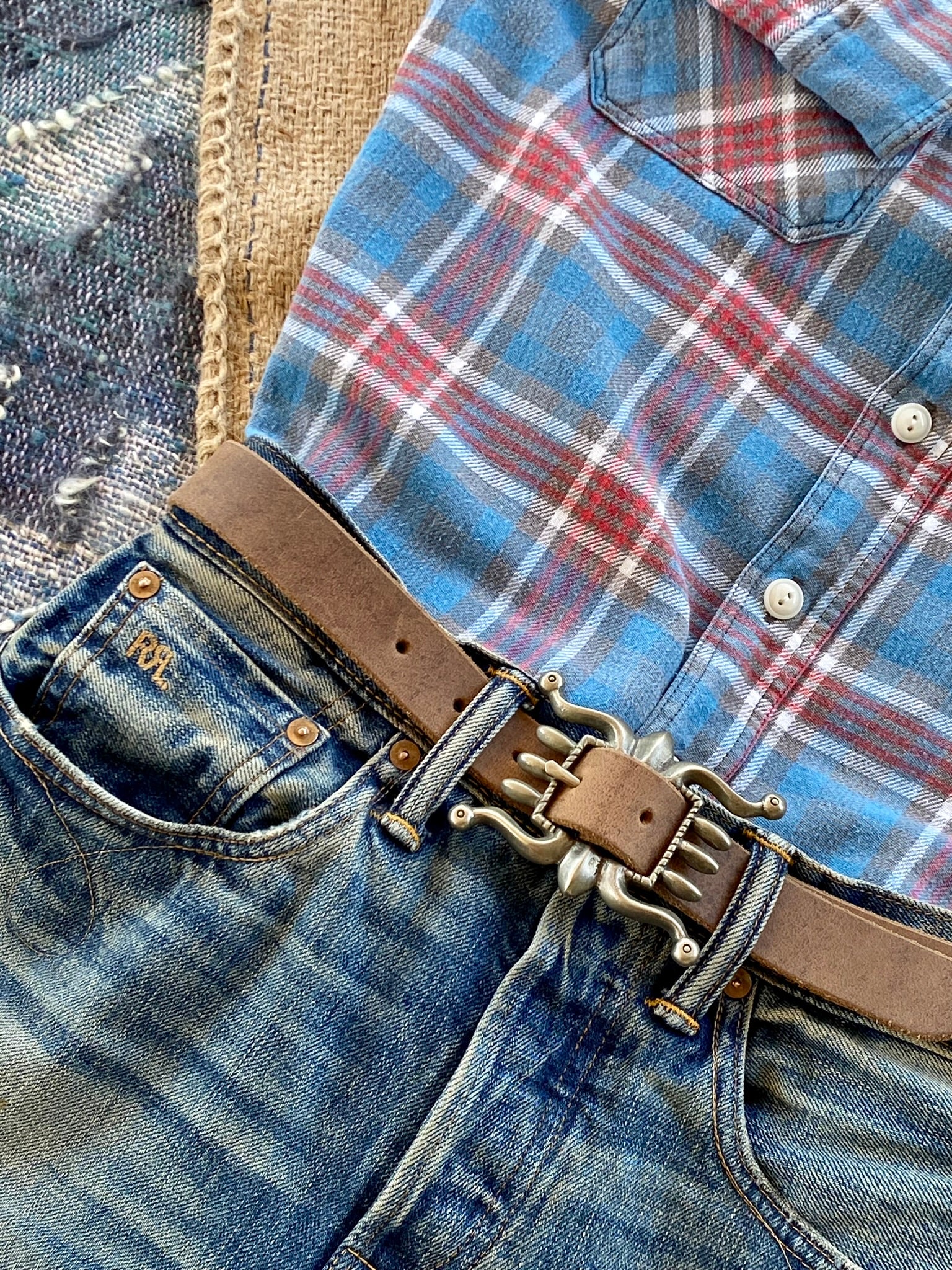 Navajo Octopus Belt