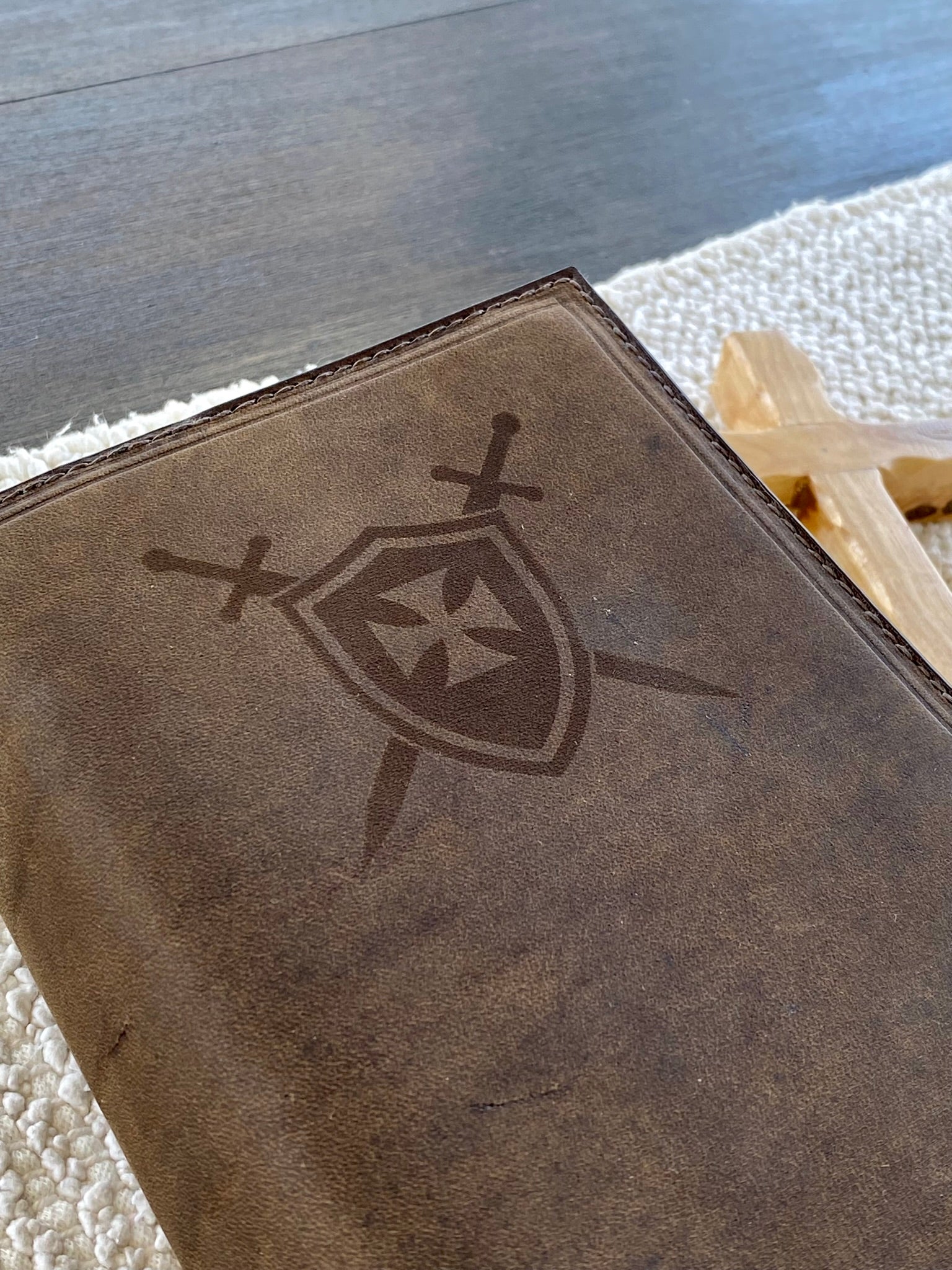 Combat Leather Angelus Press 1962 Daily Missal Cover