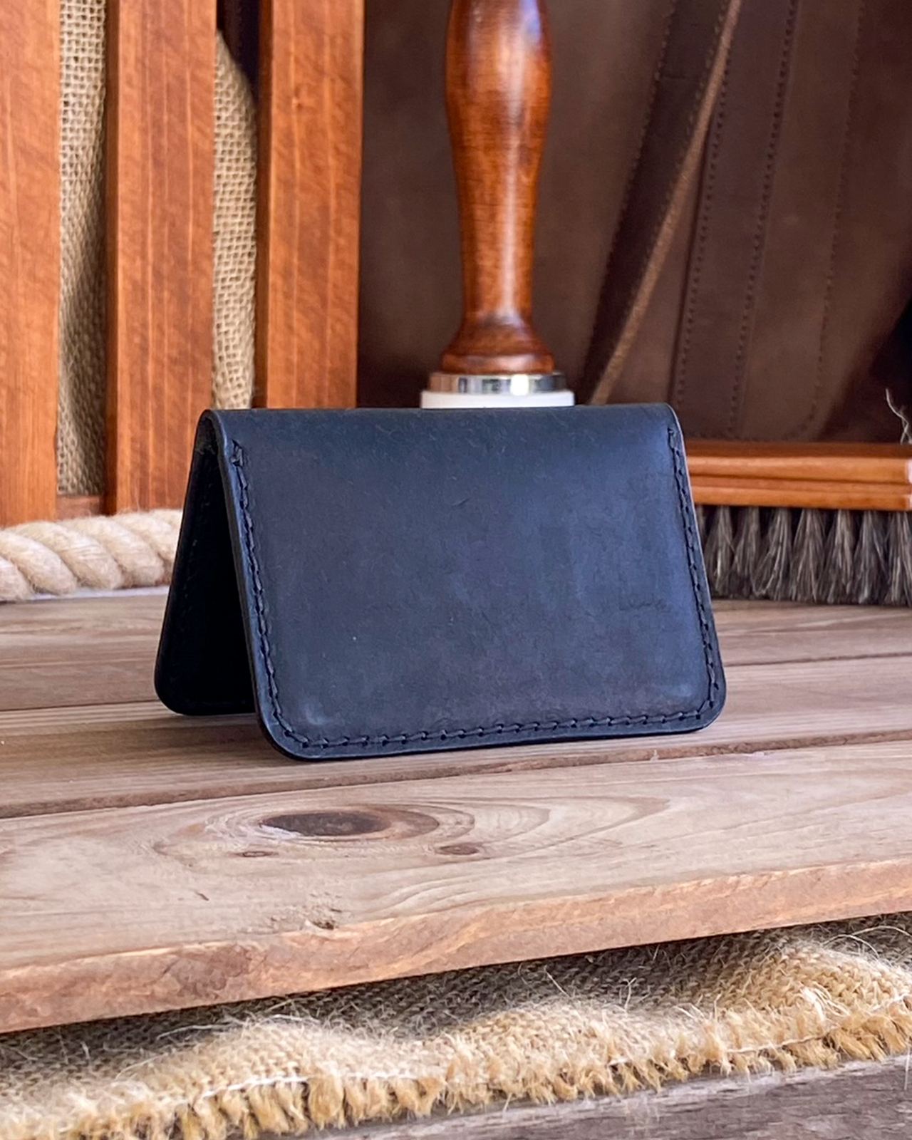 Black Fold Cardholder