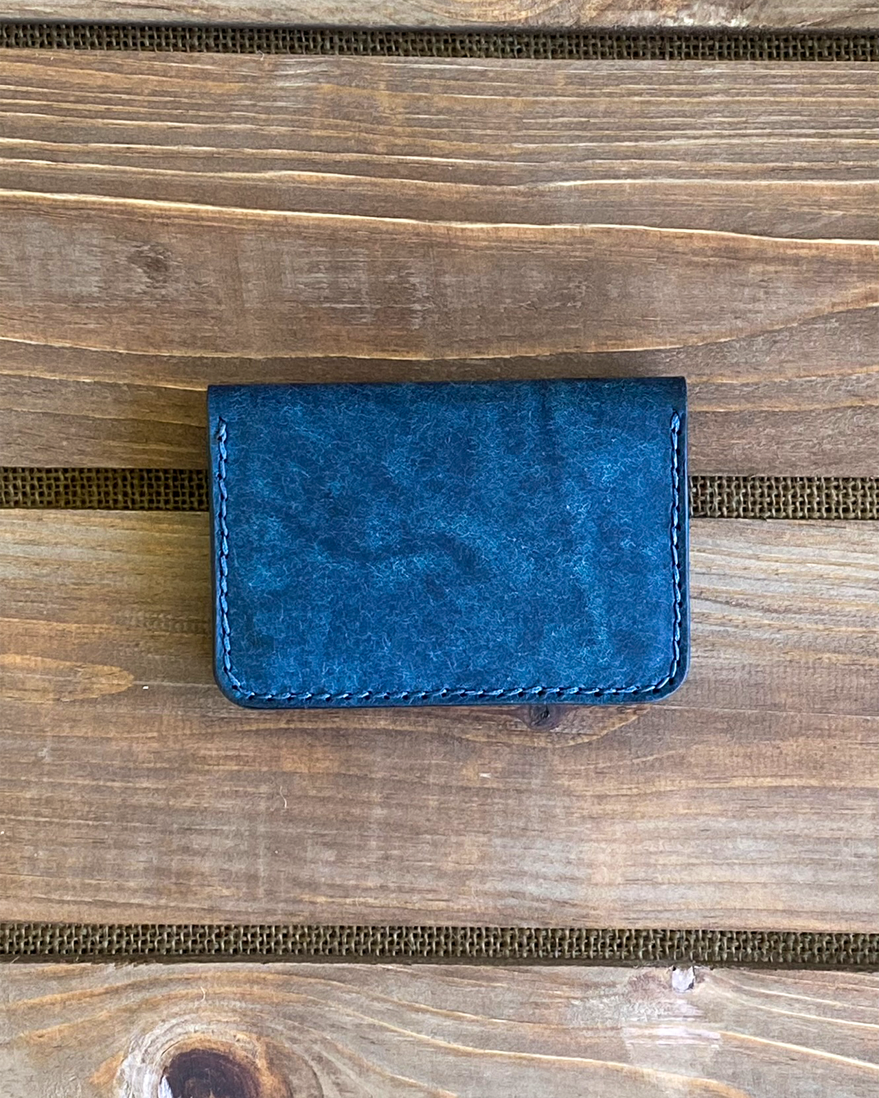 Navy Fold Cardholder